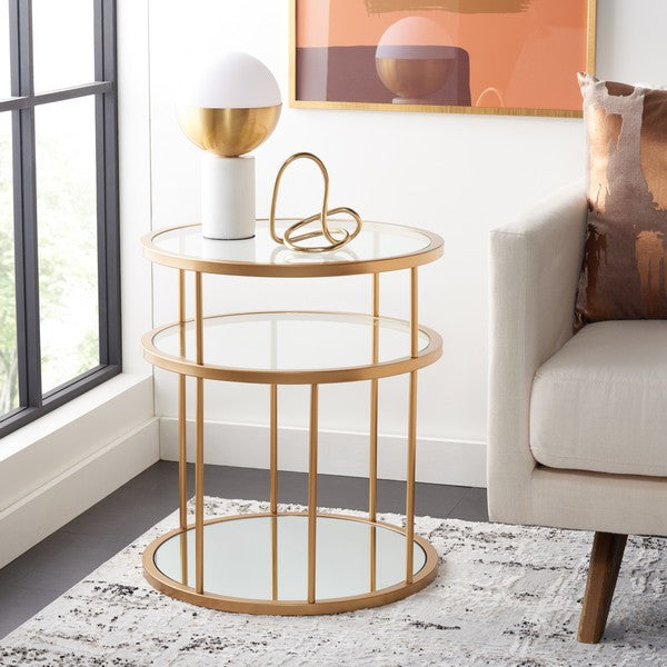 LAYTA 3 SHELF ACCENT TABLE