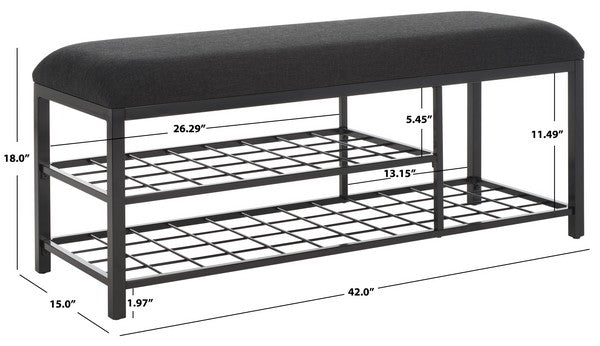 MILLI GAN OPEN SHELF BANK W/KISSEN