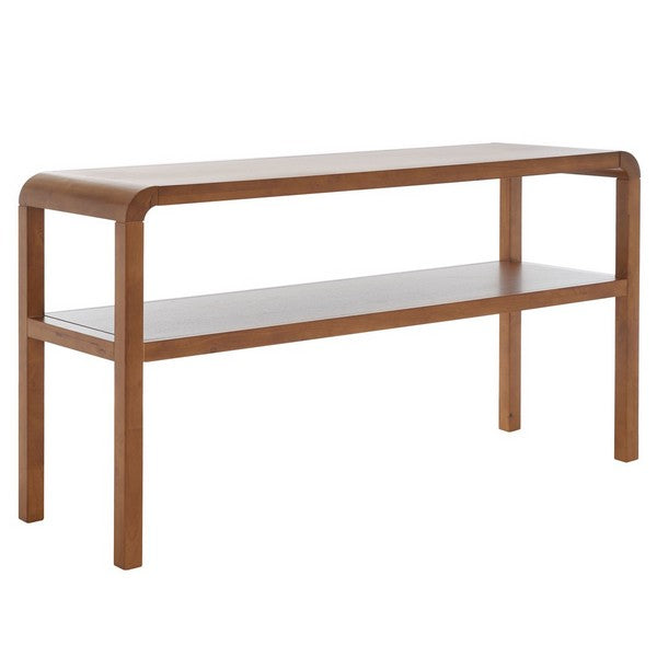 OMARA 2 TIER CONSOLE TABLE