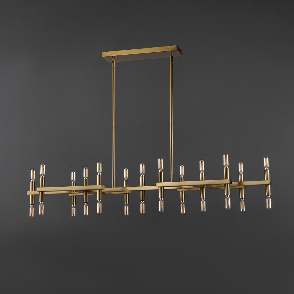 HARALD METALL CHANDELIER