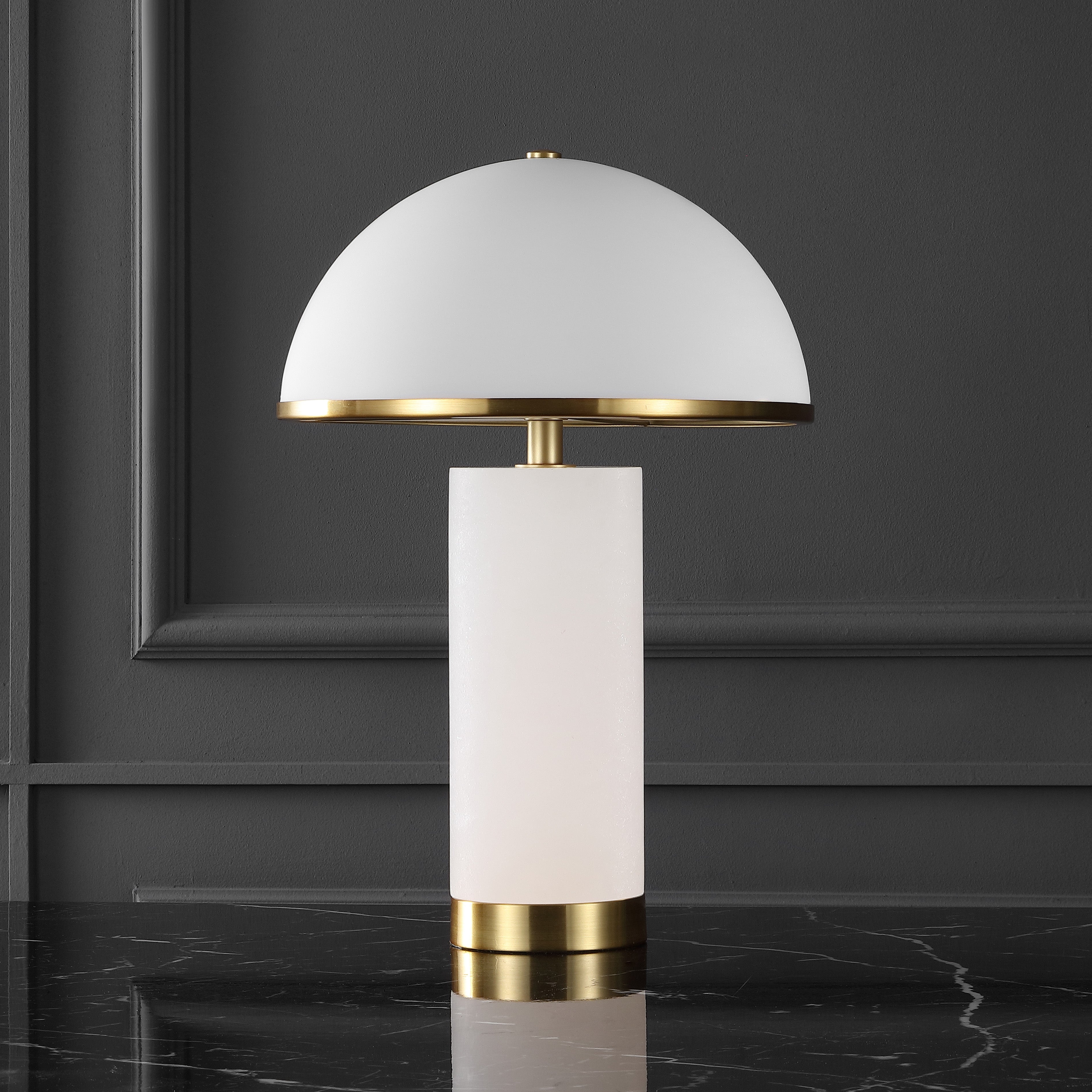 IZABLE ALABASTER-TISCH LAMPE