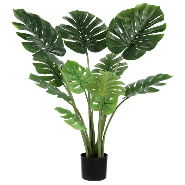 FAUX MONSTERA 43 "POTTED BAUM