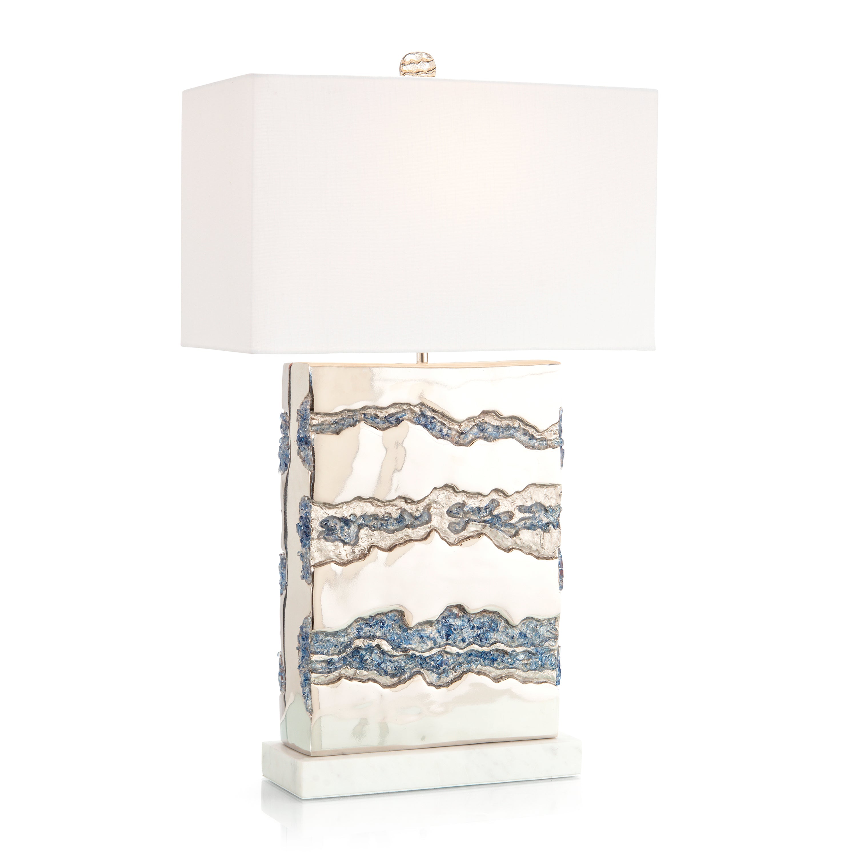 Glas Geode Tisch lampe 2