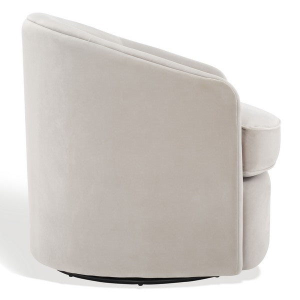 LESLEY SWIVEL BARREL CHAIR