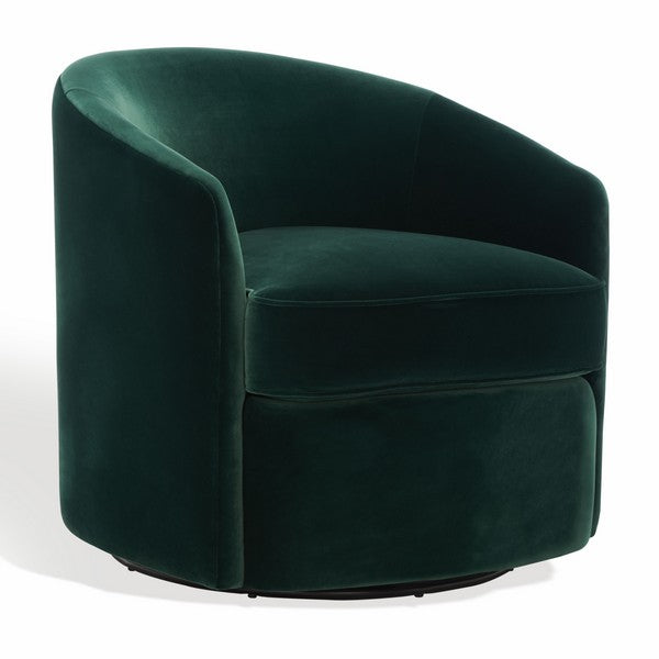 LESLEY SWIVEL BARREL CHAIR