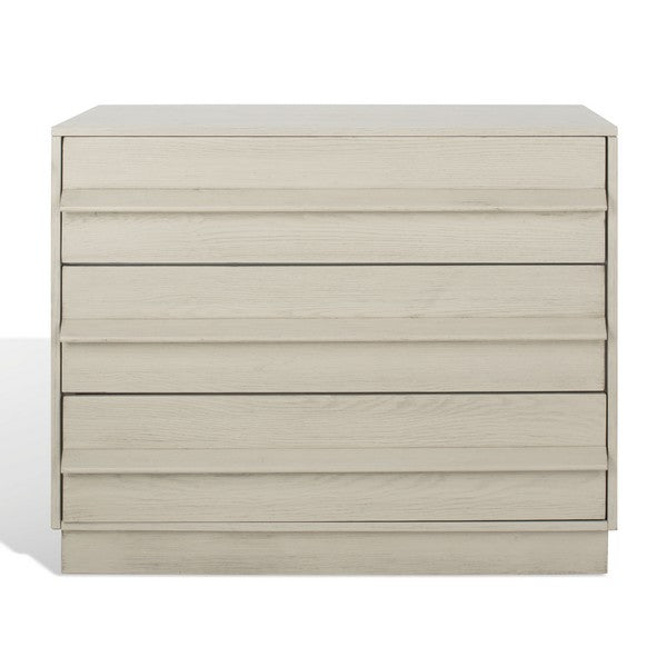 DEIRDRA 3 DRAWER WOOD CHEST