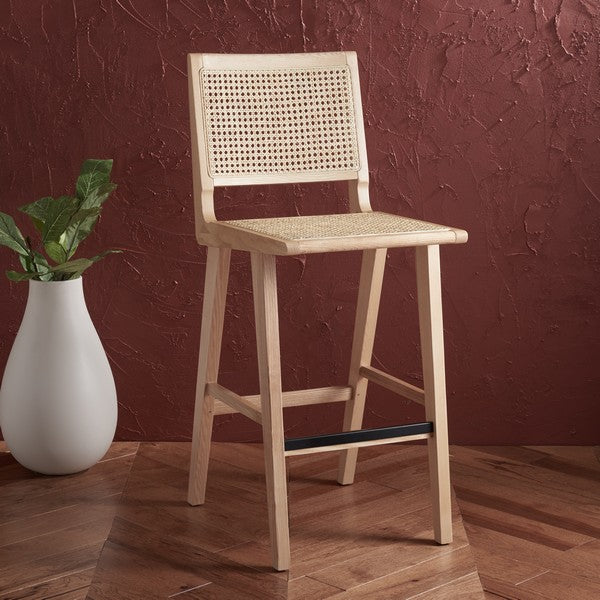 HATTIE FRENCH CANE BARSTOOL