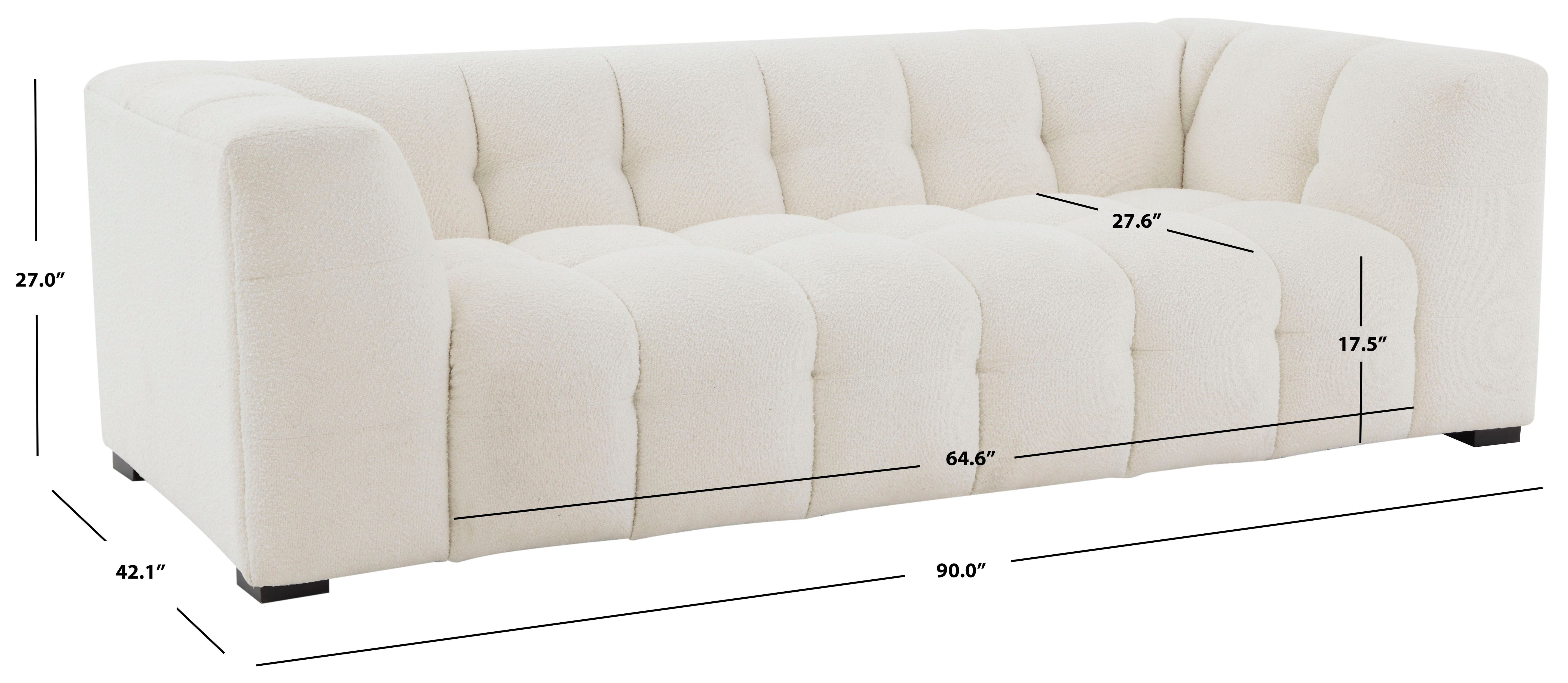 PETRYNA BOUCLE TUFTED SOFA