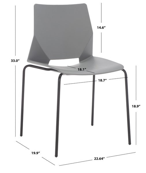 NELLIE MOLDED PLASTIC ESSEL STUHL