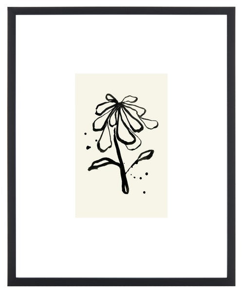 WILD & FREE, 16 x 20 INCH, IVORY/BLACK, FRAMED WALL ART