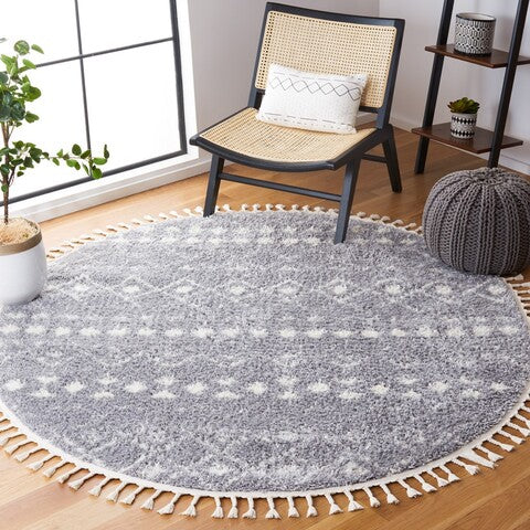 BERBER FRINGE SHAG 516, GREY