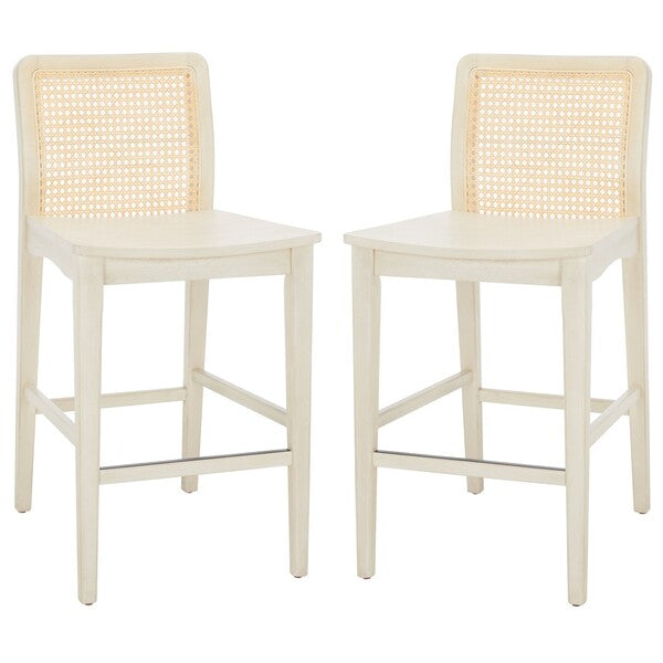 BENICIO RATTAN COUNTER STOOL - SET VON 2