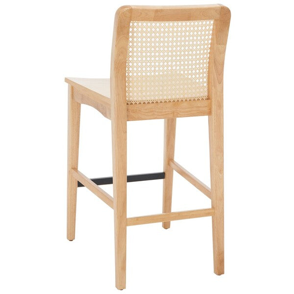 BENICIO RATTAN COUNTER STOOL - SET VON 2