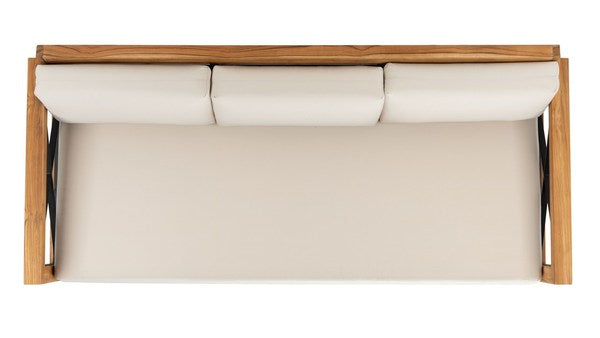 ANDROS BRAZILIAN TEAK PATIO SOFA