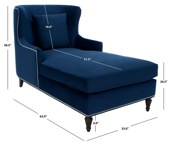 JAMIE POLSTERED CHAISE LOUNGE