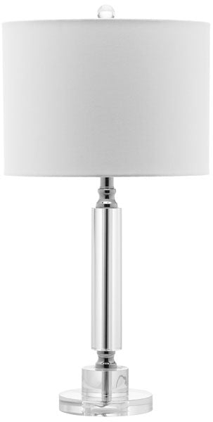 DECO 24.5 INCH H COLUMN CRYSTAL LAMP (SET OF 2)