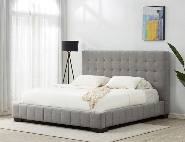 VIVALDI TUFTED LINEN BED