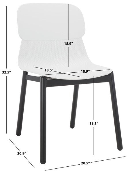 ABBIE MOLDED PLASTIC ESSEL STUHL