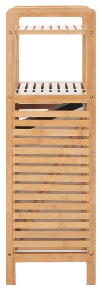 HALLOW LAUNDRY BASKET WITH SHELVES