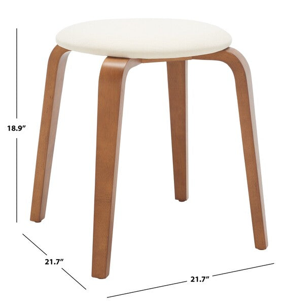 JO POLSTERED STACKABLE STOOL