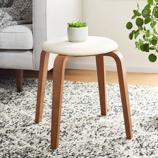 JO UPHOLSTERED STACKABLE STOOL