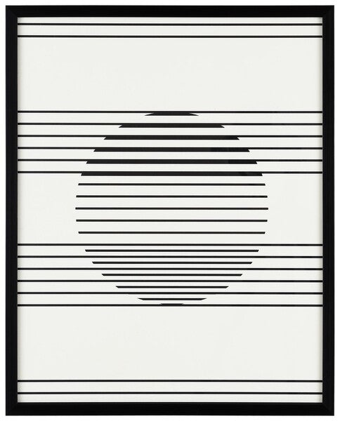 MEASURED GAZE FRAMED WALL ART